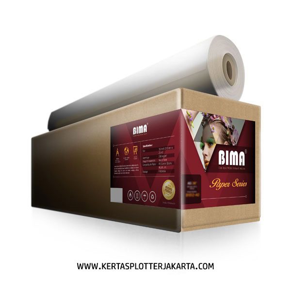 BIMA Art Canvas Waterproof 350gr 36″ x 18m (A0)